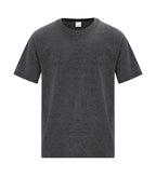 ATC Everyday Collection ATCS1000Y, Side Seam Youth Tee, Dark Grey Heather**