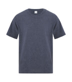 ATC Everyday Collection ATCS1000Y, Side Seam Youth Tee, Heather Navy**