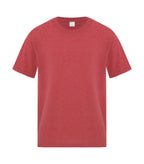 ATC Everyday Collection ATCS1000Y, Side Seam Youth Tee, Heather Red**