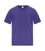 ATC Everyday Collection ATCS1000Y, Side Seam Youth Tee, Purple