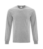 ATC Everyday Collection ATCS1015, Side Seam Long Sleeve Tee, Athletic Heather*