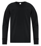 ATC Everyday Collection ATCS1015Y, Side Seam Long Sleeve Youth Tee, Black