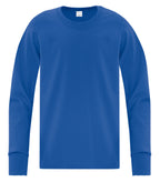 ATC Everyday Collection ATCS1015Y, Side Seam Long Sleeve Youth Tee, Royal