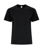 ATC Everyday Collection ATCS5050, Blend Side Seam Tee, Black