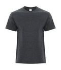 ATC Everyday Collection ATCS5050, Blend Side Seam Tee, Dark Grey Heather
