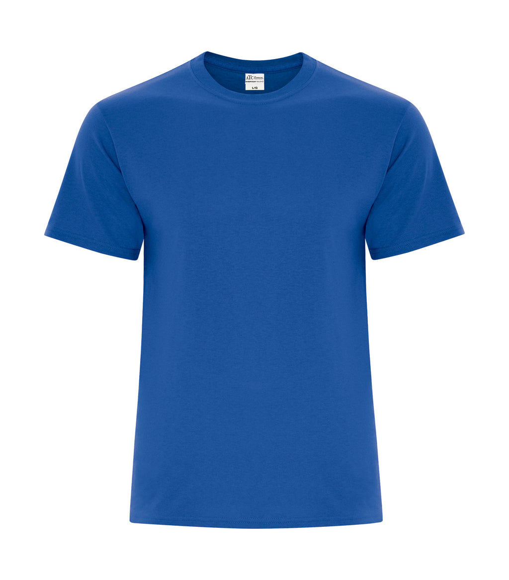 ATC Everyday Collection ATCS5050, Blend Side Seam Tee, Royal