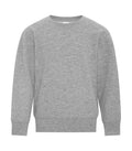 ATC Everyday Collection ATCY2400, Fleece Crewneck Youth Sweatshirt, Athletic Heather