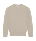 ATC Everyday Collection ATCY2400, Fleece Crewneck Youth Sweatshirt, Sand