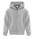 ATC Everyday Collection ATCY2600, Fleece Full Zip Youth Hoodie, Athletic Heather