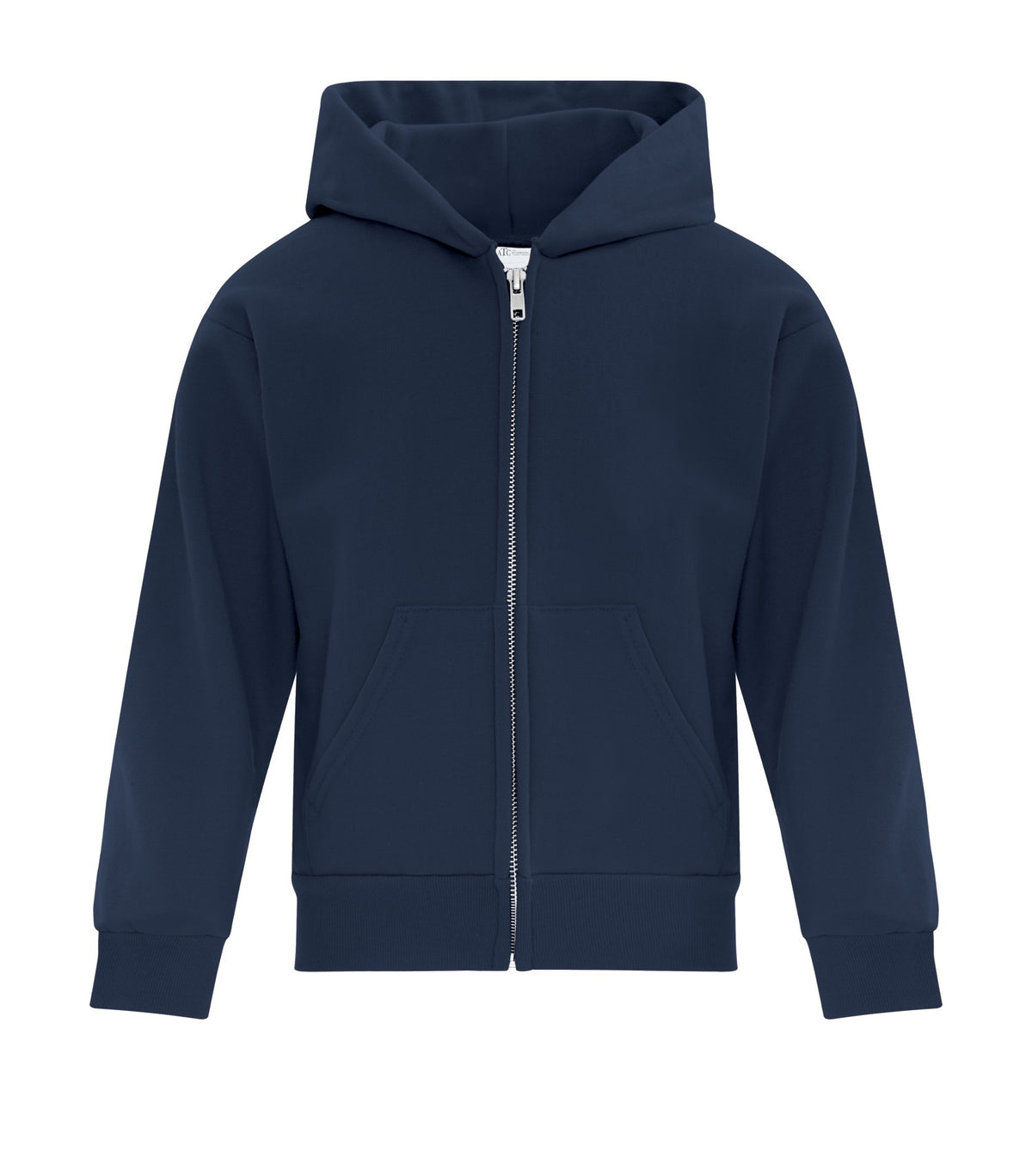 ATC Everyday Collection ATCY2600, Fleece Full Zip Youth Hoodie, Navy