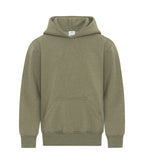 ATC Earth Wash ATCY6500, Tourbillon Fleece Youth Hoodie, Earth Military
