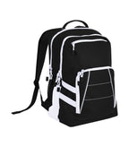 ATC B1035, Varcity Backpack. 28l, Black/White