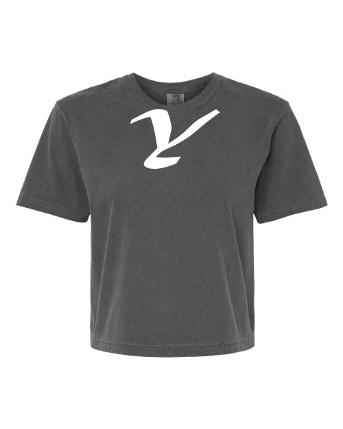 Alphabet Y T-Shirt 9 inch calligraphy White ink, Pepper