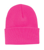 ATC Everyday Collection C100, Knit Cuff Toque, Neon Pink