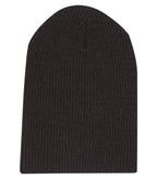 ATC Everyday Collection C112, Rib Knit Slouch Beanie, Black