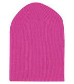 ATC Everyday Collection C112, Rib Knit Slouch Beanie, Raspberry