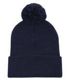 ATC Everyday Collection C1202, Pom Pom Cuff Toque, True Navy