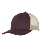 ATC Everyday Collection C1318, Snapback Trucker Cap, Dark Brown/Dark Sand