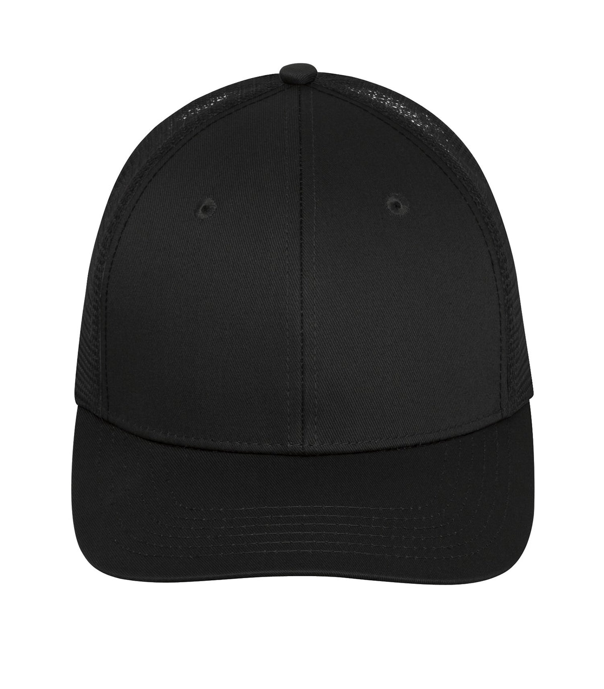 ATC Everyday Collection C1318, Snapback Trucker Cap, Black/Black