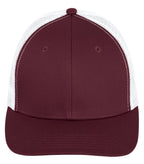 ATC Everyday Collection C1318, Snapback Trucker Cap, Maroon/White