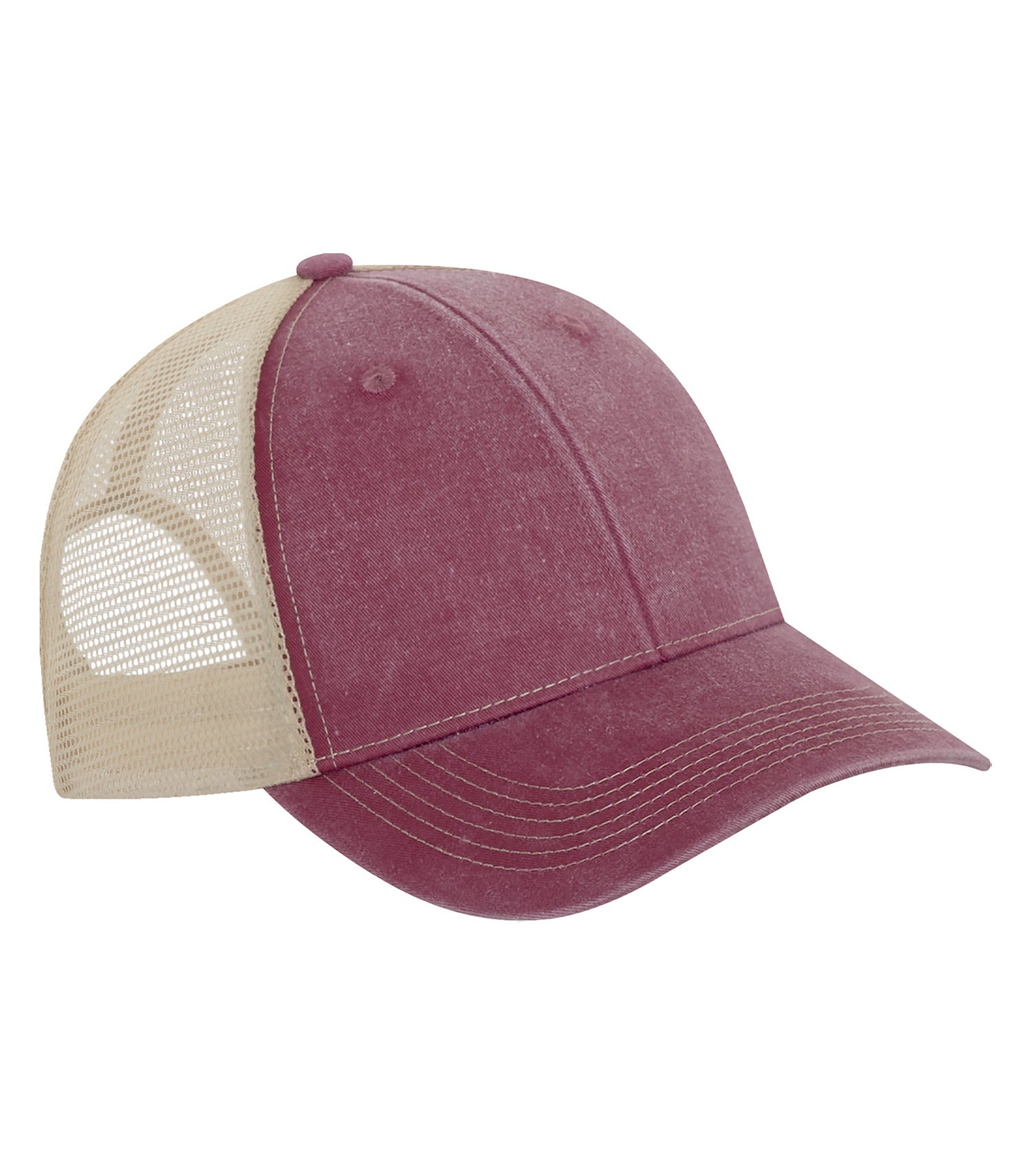Maroon/Crème