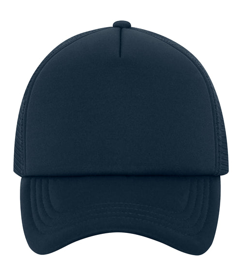 ATC C1327, 5-panel Foam Trucker Cap, Navy/Navy