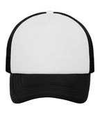 ATC C1327, 5-panel Foam Trucker Cap, White/Black