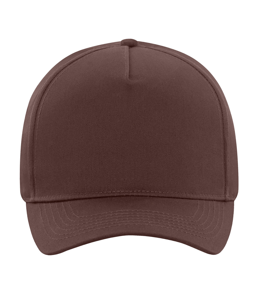 ATC Everyday Collection C1340, Cotton Twill 5-panel Cap, Dark Brown