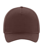 ATC Everyday Collection C1340, Cotton Twill 5-panel Cap, Dark Brown