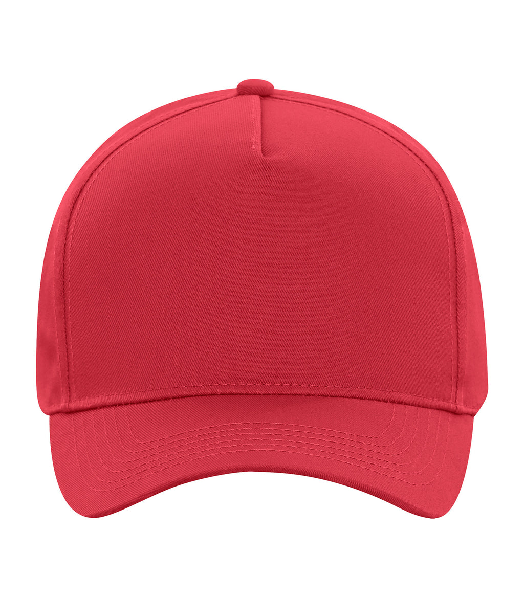 ATC Everyday Collection C1340, Cotton Twill 5-panel Cap, Red