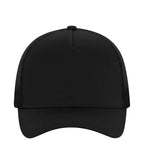 ATC Everyday Collection C1342, Cotton Twill 5-panel Trucker Cap, Black/Black