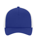 ATC Everyday Collection C1342, Cotton Twill 5-panel Trucker Cap, Royal/White