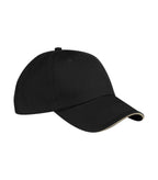 ATC C140, Sandwich Bill Cap, Black/Khaki