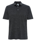 Callaway CGM737, Broken Stripe Texture Polo, Black