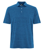 Callaway CGM737, Broken Stripe Texture Polo, Blueberry Pancake