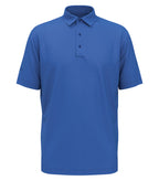 Callaway CGM794, All-over Stitched Chev Polo, Lapis Blue