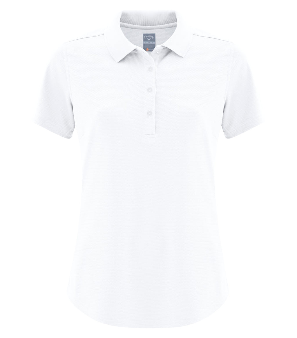 Callaway CGW212, Core Performance Ladies' Polo, Bright White