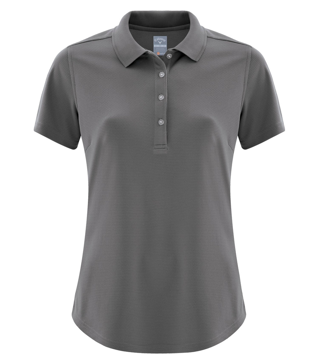 Callaway CGW212, Core Performance Ladies' Polo, Smoked Pearl