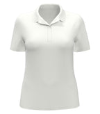 Callaway CGW761, Eco Horizontal Textured Ladies’ Polo, White
