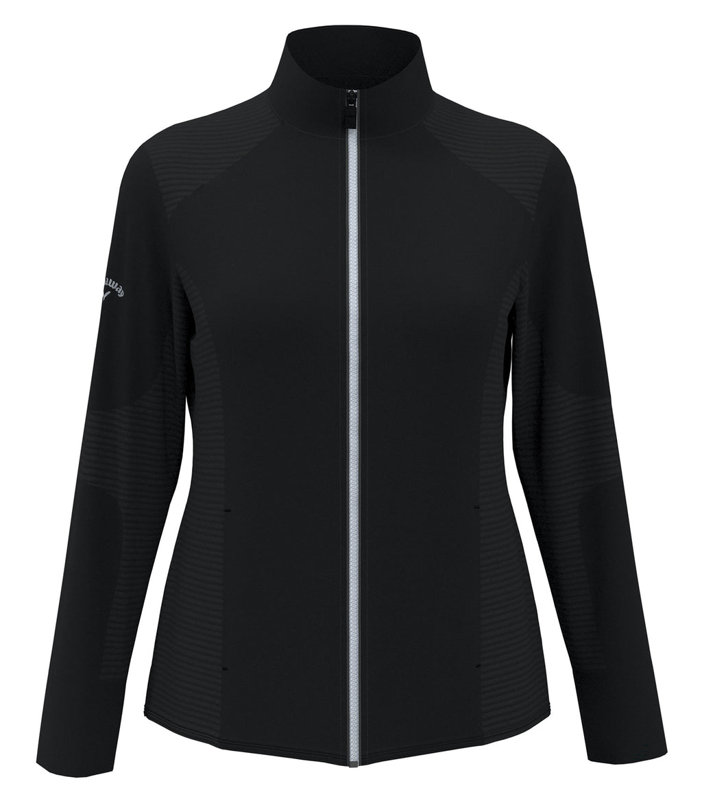 Callaway CGW772, Full Zip Ottoman Ladies' Jacket, Black