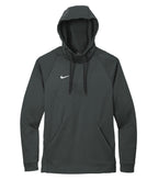 Nike CN9473, Therma-fit Fleece Pullover Hoodie, Team Anthracite
