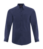 Coal Harbour D6013, Everyday Long Sleeve Woven Shirt, True Navy