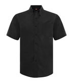 Coal Harbour D6021, Everyday Short Sleeve Woven Shirt, Black