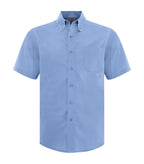Coal Harbour D6021, Everyday Short Sleeve Woven Shirt, Blue Lake