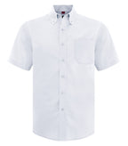 Coal Harbour D6021, Everyday Short Sleeve Woven Shirt, True White