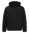 DryFrame Essential DF7630, Hooded Insulated Jacket, Black
