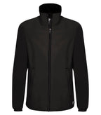 DryFrame DF7636L, Micro Ripstop Tech Water Resistant Fleece Lined Ladies' Jacket, Black