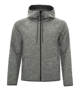 DRYFRAME DRY TECH WATER RESISTANT FLEECE FULL ZIP HOODED JACKET (DF7655)