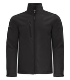 DryFrame DF7662, Strata Tech Water Repellent Soft Shell Jacket, Black