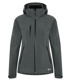 DryFrame DF7672L, Tri-tech Waterproof Hard Shell Ladies' Jacket, Asphalt